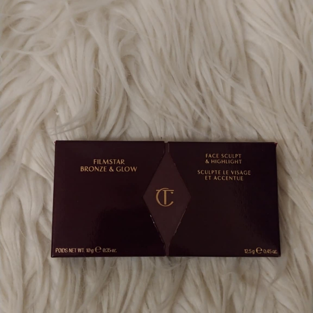 💖FIRM! NWT CHARLOTTE TILBURY FILMSTAR BRONZE & GLOW FACE SCULPT AND HIGHLIGHTER - Picture 2 of 14